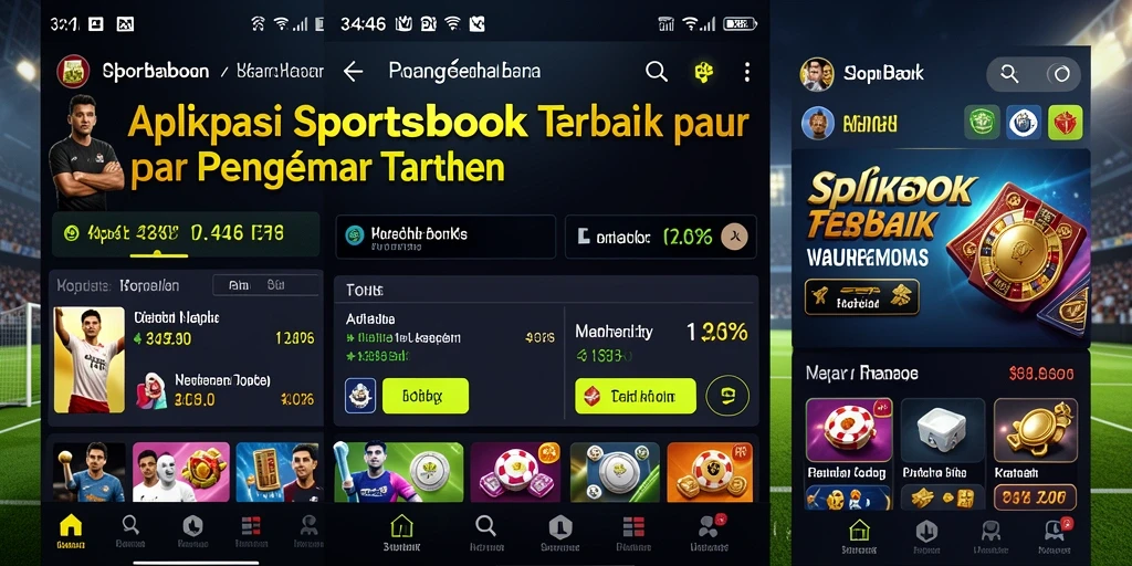 Tampilan gameplay menarik dalam aplikasi Sportsbook 3446.