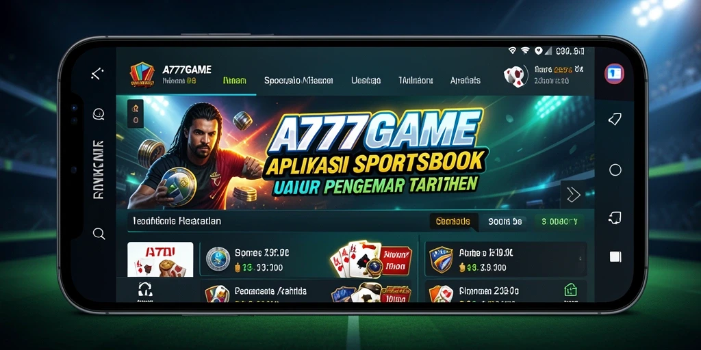 Tampilan gameplay taruhan olahraga di A777GAME yang menarik.