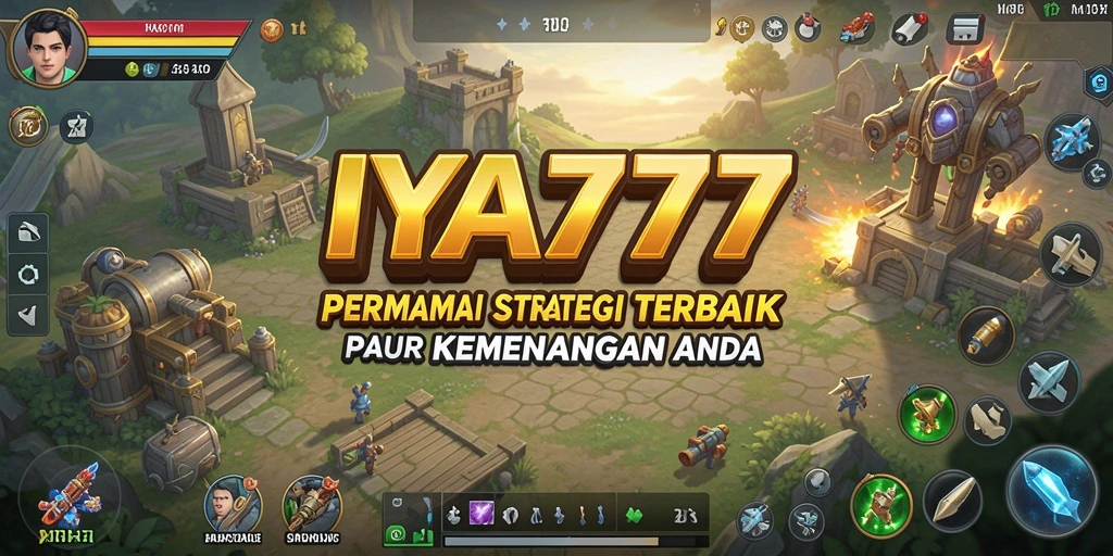 Screenshot gameplay <strong>IYA777</strong> yang menampilkan pertempuran strategi yang seru.