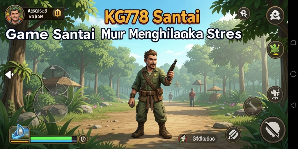 Tangkapan layar utama KG778 menunjukkan gameplay penuh warna dan menyenangkan.