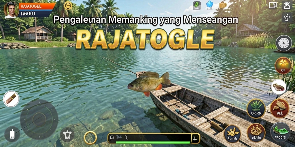 Gameplay menarik dan seru dalam RAJATOGEL dengan ikan beragam.
