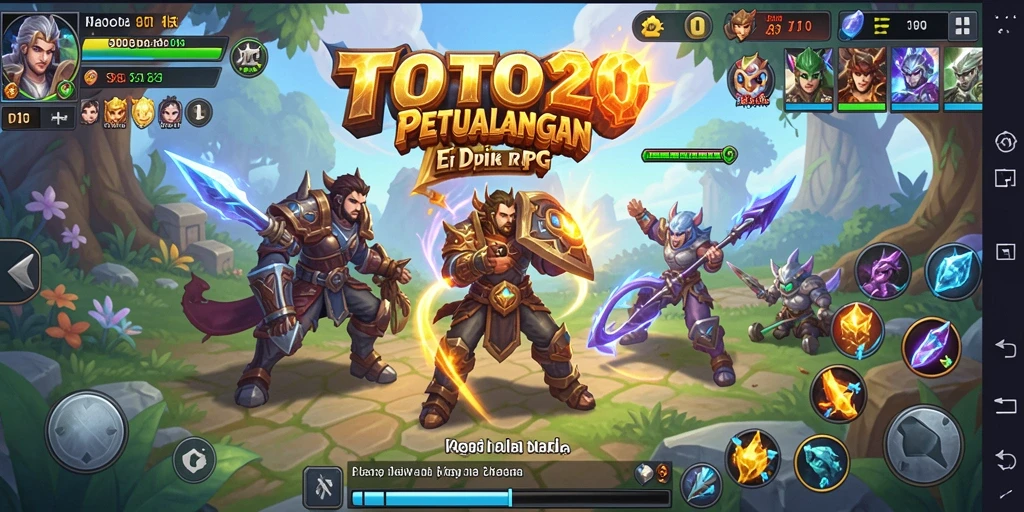 Screenshot gameplay TOTO20 yang menampilkan aksi mendebarkan.
