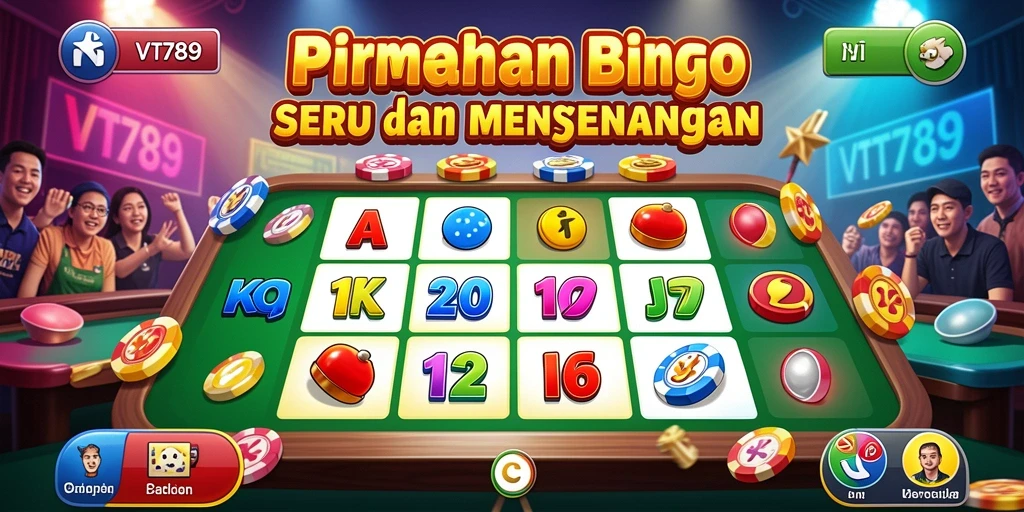 Tampilan gameplay seru Bingo di VT789.